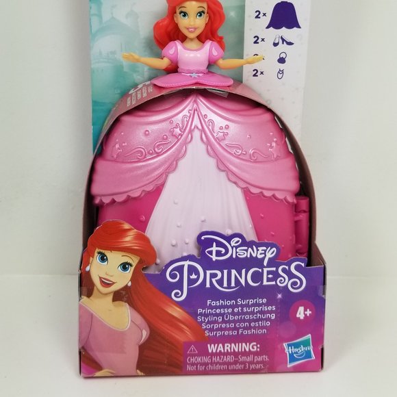 Fashion Surprise Princess Ariel 10 pcs ages 4+ great as a cake toper - Picture 2 of 13